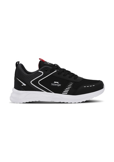 Slazenger GUMMY I Erkek  Siyah / Beyaz Koşu & Yürüyüş Spor Ayakkabısı