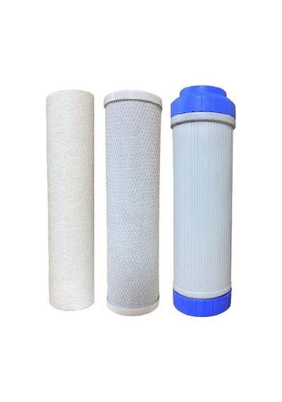 Reverse Osmosis Açık Kasa Su Arıtma Cihazı Filtresi 3 Lü Set
