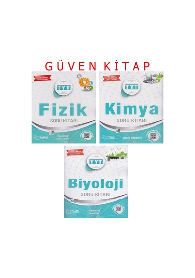 Palme Yayınları Tyt Fizik Kimya Biyoloji Soru Bankası Seti