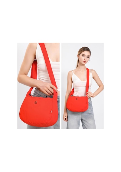 Smart Bags Krinkıl Kadın Çapraz Askılı Çanta Smk Cl-3341 Turuncu