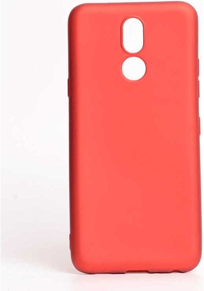 LG Uyumlu K40 Kılıf Zore Premier Silikon Kapak Kırmızı
