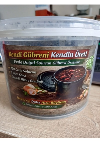 Benim Botanik Bahçem Kendi Gübreni Kendin Üret 3 LT