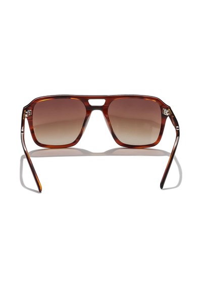 Hermod Old2090s-c3-53 Polarize Unisex Güneş Gözlüğü Kahverengi