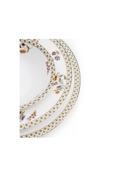 Maxx Doria Royal Bloom 12 Kişilik 60 Parça Yemek Takımı Pa2168 Beyaz