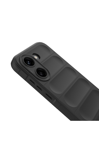 Xiaomi Poco X8 Pro Kılıf Kamera Korumalı Leke Tutmaz Tasarımlı Darbe Emici Yumuşak Silikon Kapak Siyah