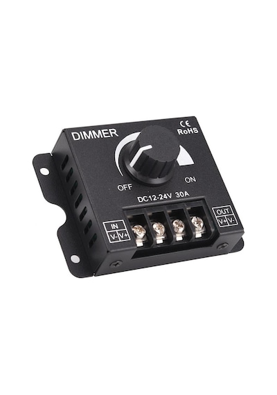 DC 12V – 24V 30A Led Sürücü Dimmer  360W 720W Led Sürücü Voltaj A