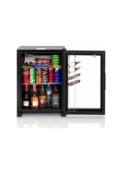 Holuxe Hlx40-gex 40 Litre Cam Kapılı Otel Tipi Minibar Siyah