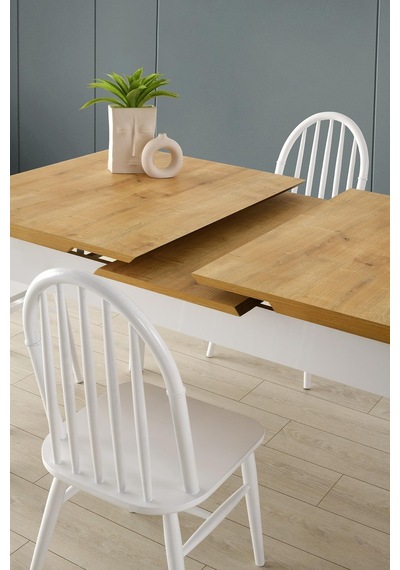 Lotus Açılır Mdf Yemek Mutfak Masası 90x145cm 001