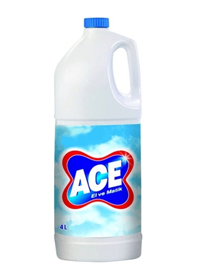 Ace Ultra El ve Matik Çamaşır Suyu 4 L