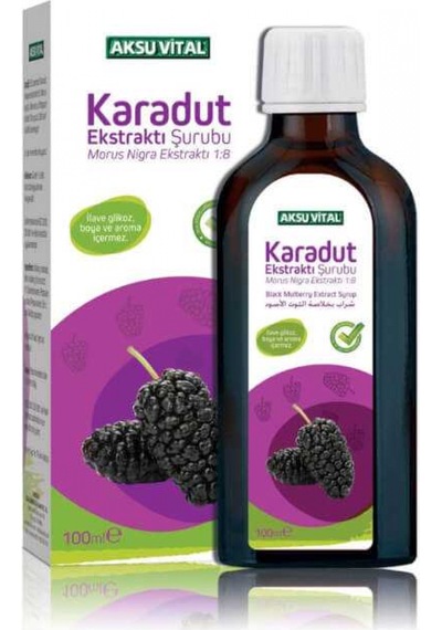 Aksu Vital Karadut Ekstrakti Şurup 150 ML