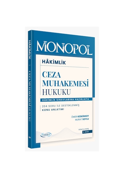 Ceza Muhakemesi Hukuku 6. Baskı Monopol Yayınları