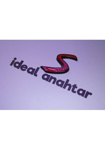 Mini Cooper S Siyah Bagaj Logo Amblem
