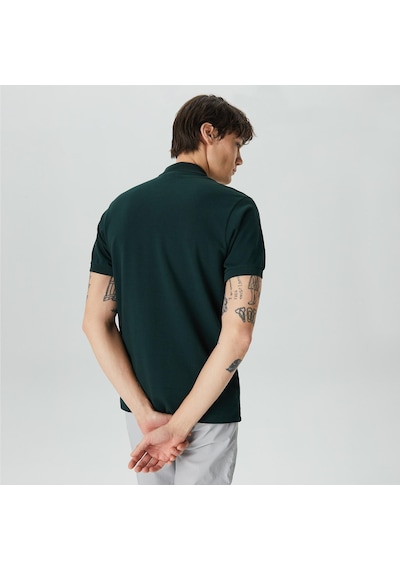 Lacoste Erkek Klasik Pike Kumaş Polo T-shirt Antrasit