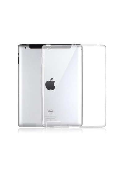 Forzacase Apple Uyumlu iPad  2 / 3 / 4 Modeller İle Silikon Kılıf Şeffaf - Fc013 Şeffaf