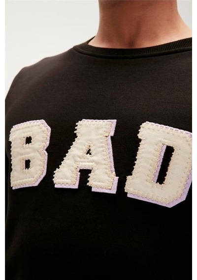 Bad Bear Felt Crewneck / Navy Erkek 23.02.12.013 Lacivert 001