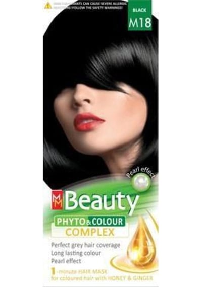 Mm Beauty Bitkisel Saç Boyası Siyah M18