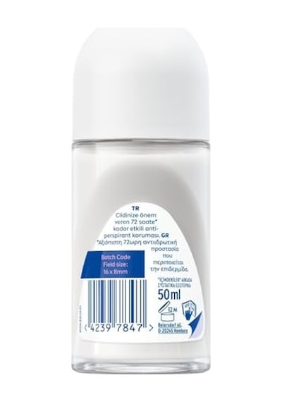 Nıvea Kadın Roll On Deodorant Fresh Cherry, 72 Saat Anti-perspirant Koruma, 50ml