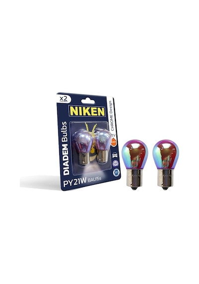 Ampul 12v 93 Diadem Py21w Amber Bau15s 2li Nkn 063 001 01 07