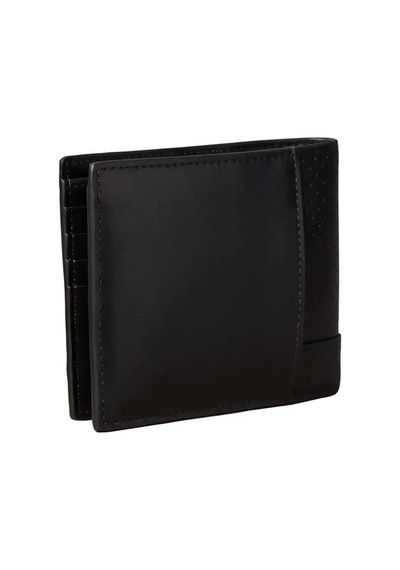 Calvin Klein Perforated Bıllfold, Ub1 Siyah Erkek Cüzdan