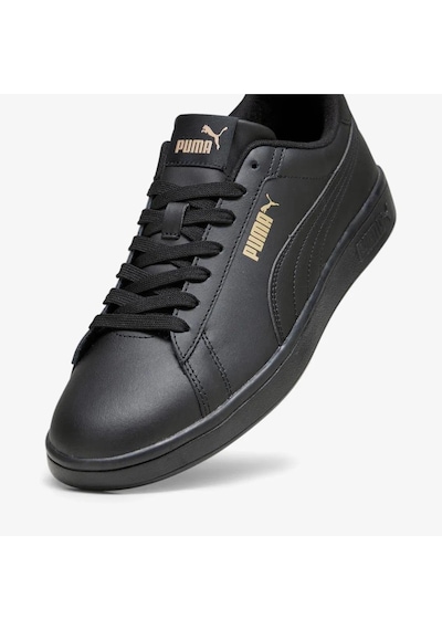 Puma 390987 10 Smash 3.0 L Siyah-gold-siyah Kadın Spor Ayakkabı Siyah
