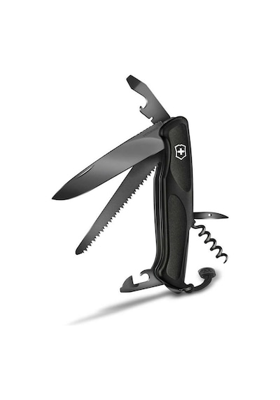 Victorinox Ranger Grip Kamp Çakı Onyx Siyah Siyah