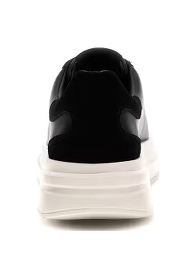 Guess Elba Deri Erkek Sneaker Ayakkabı Fmfbanlel12 Siyah