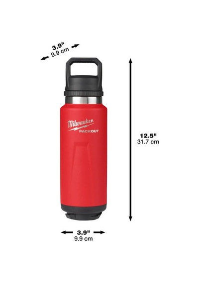 Milwaukee Packout Matara Suluk 1065 Ml Krmızı 4932493467 Kırmızı