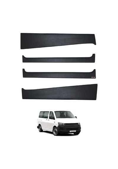 Volkswagen Transporter T6 2015-2020 Yıl Aralığı Uyumlu Ön Direk Kaplama 4 Parça