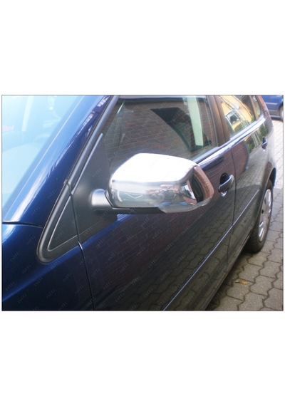 Skoda Octavia Paslanmaz Krom Ayna Kapağı 2 Prç 2004-2008 Arası