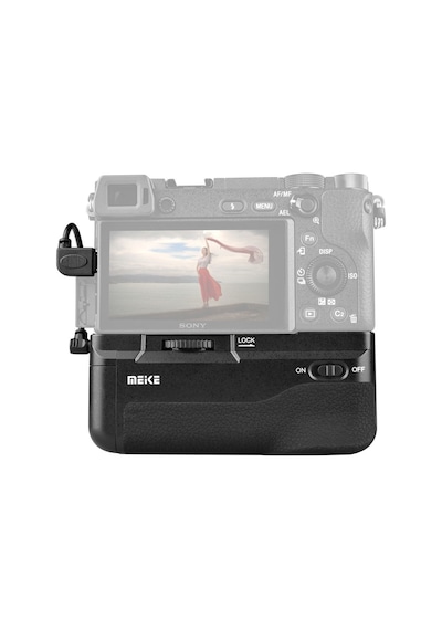 Sony A6000 A6300 için Meike Mk-A6300 Battery Grip + 1 Ad. Batarya