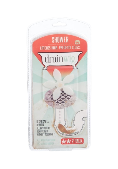 Drain Wig Lavabo Tıkanma Önleyici Siyah