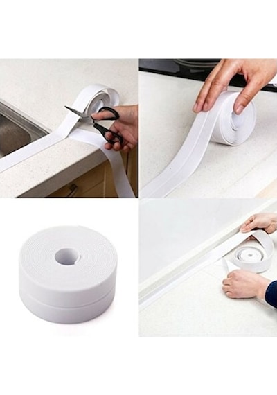 Su Sızdırmaz Lavabo Küvet Kenar Bandı 3.2 M x 38 MM