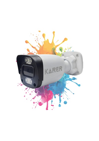 1 Kameralı Güvenlik Kamera Seti 2mp 1080p Full Hd Ahd 320gb Hdd, Renkli Gece Görüşü, Yüz Ve Araç A