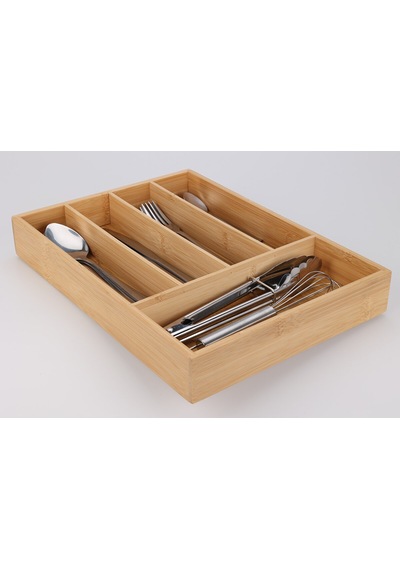 Koopman Bambu Kaşıklık 34x28 Cm Kahverengi