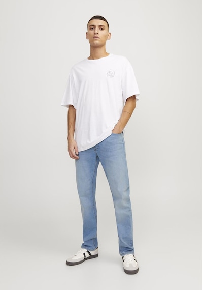 Jack & Jones Erkek Mike 330 Comfort Fit Jean 12246916 Blue Denim