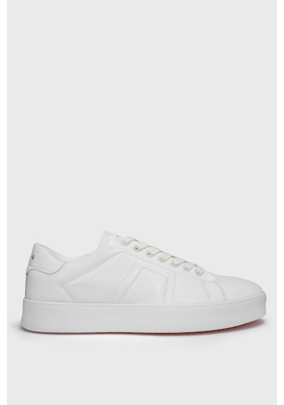 Lufian Zeus Erkek Deri Sneaker Ayakkabı Beyaz Beyaz 112230227100500 Beyaz