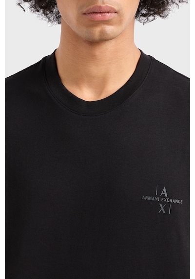 Armani Exchange Erkek T Shirt Xm000763 Af12308 Uc001 Siyah Siyah