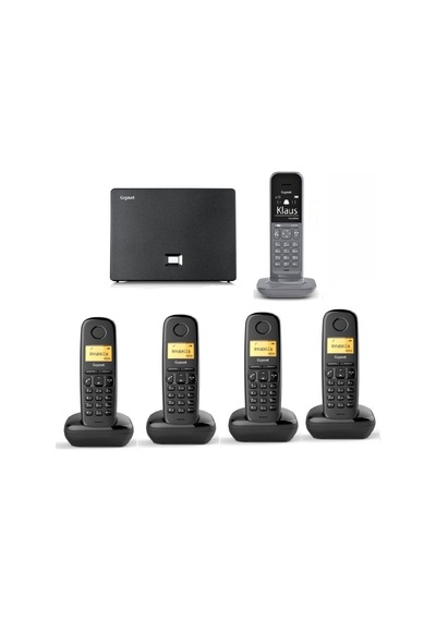 Gigaset CL390 Analog IP 5 Dahili Telsiz Kablosuz Telefon Santrali