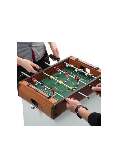 Ahşap Masa Üstü Futbol Langırt Oyunu 50cm