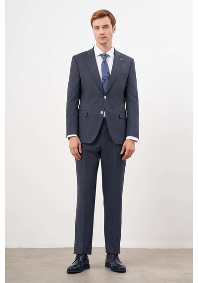 Morven Erkek Lacivert Poliviskon Trend Ekoseli Dynamic Fit Mono Yaka Takım Elbise 25mc001001200 Lacivert Morven Erkek Lacivert Poliviskon Trend Ekoseli Dynamic Fit Mono Yaka Takım Elbise 25mc001001200 Lacivert