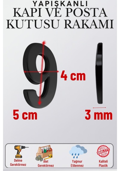Mat Siyah Yapışkanlı 5 Cm Kapı Numarası 9 Küçük Boy 50 Mm Kapı No Rakam Sayı Daire, Posta Kutusu, Otel Oda No, Asansör, Kat Planı, Araç Model Ve Apartman İçi İçin Kendinden Yapışkanlı Krom Numaratör 9 9 Mat Siyah Yapışkanlı 5 Cm Kapı Numarası 9 Küçük Boy 50 Mm Kapı No Rakam Sayı Daire, Posta Kutusu, Otel Oda No, Asansör, Kat Planı, Araç Model Ve Apartman İçi İçin Kendinden Yapışkanlı Krom Numaratör 9 9
