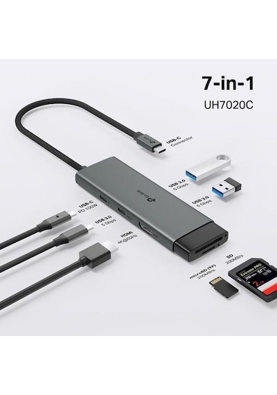 Tp-lınk 7port Uh7020c Typec 7in1 Dock-201275