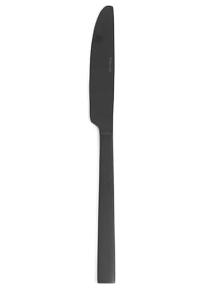 Porland Quantum Mat Siyah Tatlı Bıçağı 19 Cm 6 Adet Diğer