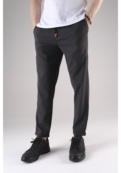Oksit Joy Erkek Beli Lastikli Duble Paça Erkek Jogger Pantolon