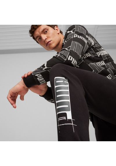 Puma Essentials Logo Lab Erkek Mavi Eşofman Altı 678980 545591