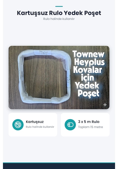 Akıllı Çöp Kovası Muadil Poşeti