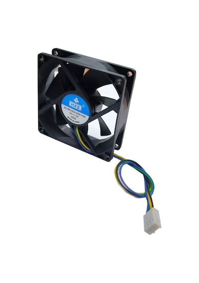 8 Cm 4 Pin Dc 12v Fan 8x8x2.5cm 12 V 4pinli Fan 1 Adet