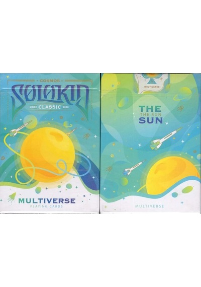 Tpcc Solokid Multiverse Oyun Kağıdı Limited Edition Koleksiyonluk İskambil Kartları Destesi