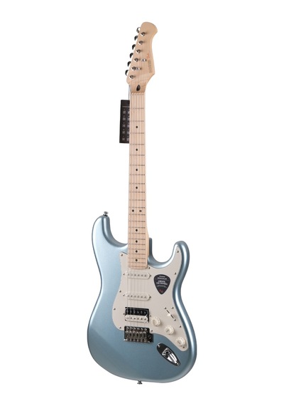 Donner Dst Seeker Deluxe Hss Elektro Gitar Metallic Blue