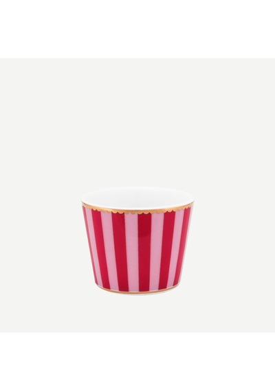 Kırmızı Pembe Porselen Yumurtalık 5 Cm